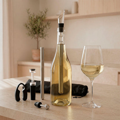Set de Accesorios para Vino Chillour InnovaGoods 7 Piezas
